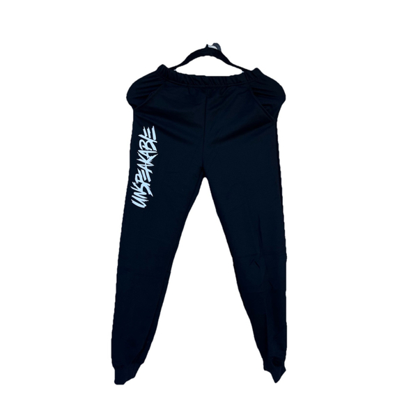 Unspeakable Hoodie & Jogger Set Purple Black Size 16 Youth - Picture 6 of 13